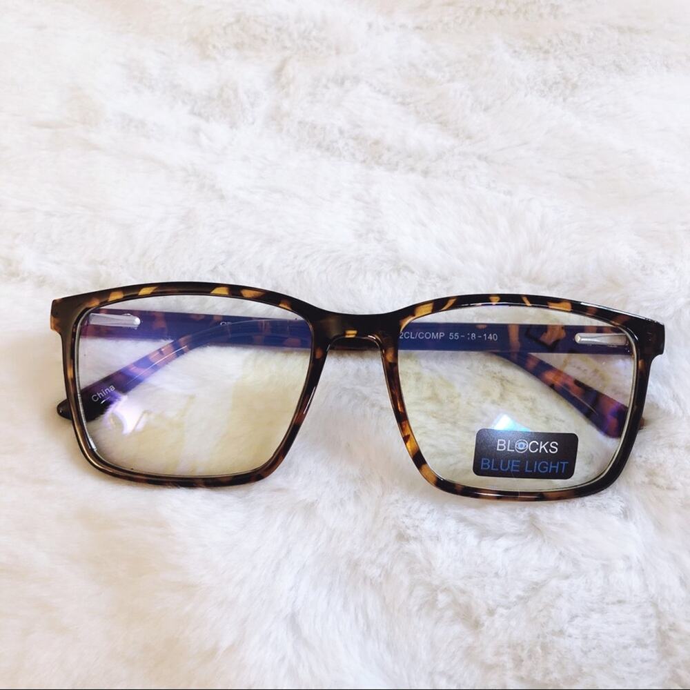 Caleb Tortoise Brown Computer Blue Light Glasses